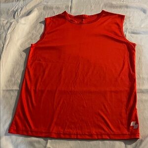 Place Sport Bright Red Athletic Tank Top